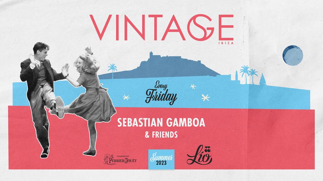 Vintage-Eventplakat