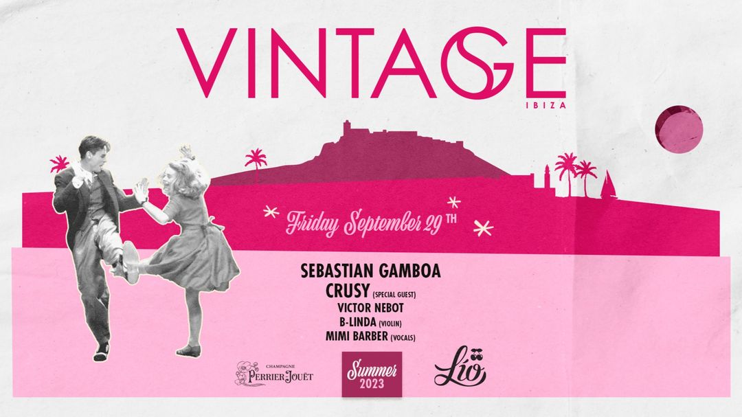 Cartel del evento Vintage
