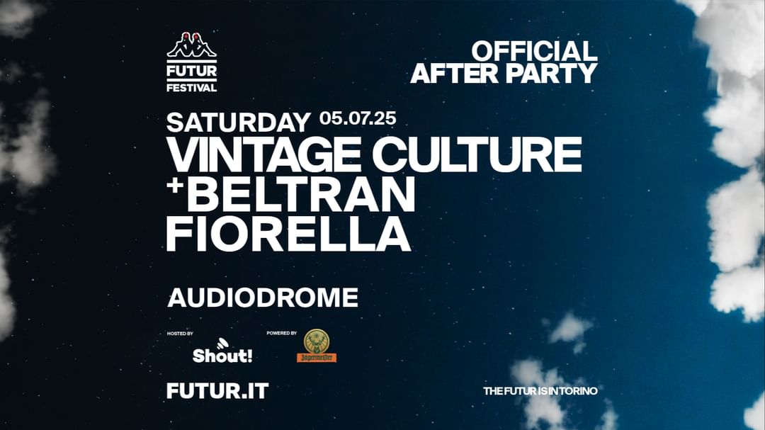 Copertina evento VINTAGE CULTURE + BELTRAN for KFF25 OFFICIAL AFTER PARTY