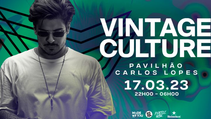 Cover for event: Vintage Culture - PT Tour » Lisboa