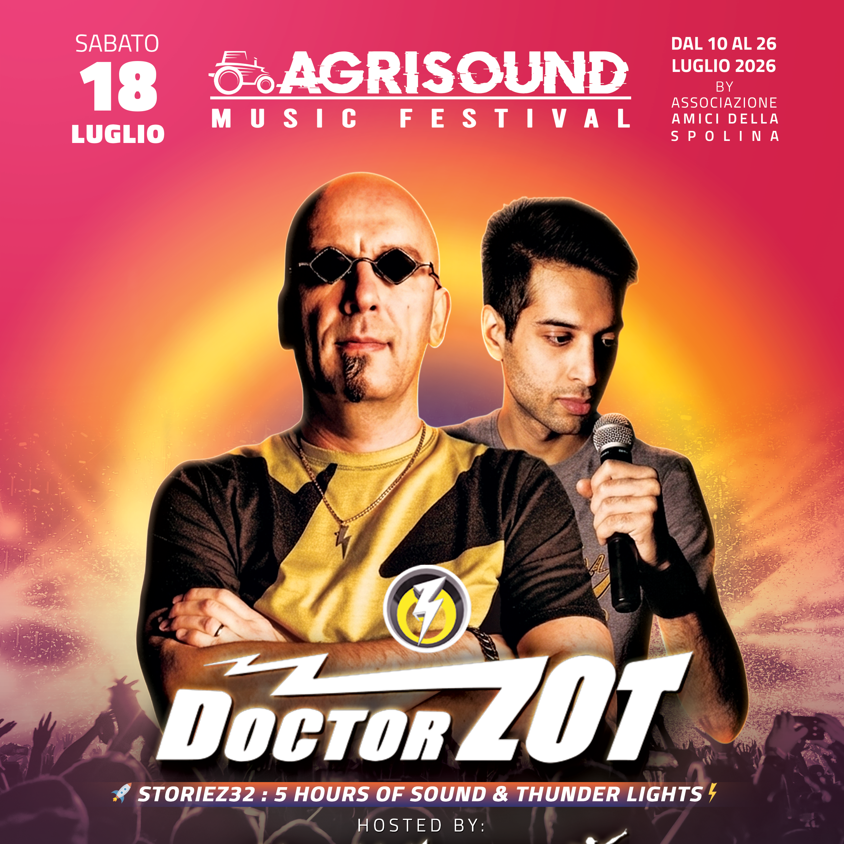 VIP TICKET (DAY5) : DOCTOR ZOT & Mc Maister - 5 Hours of Sounds & Thunder Lights image