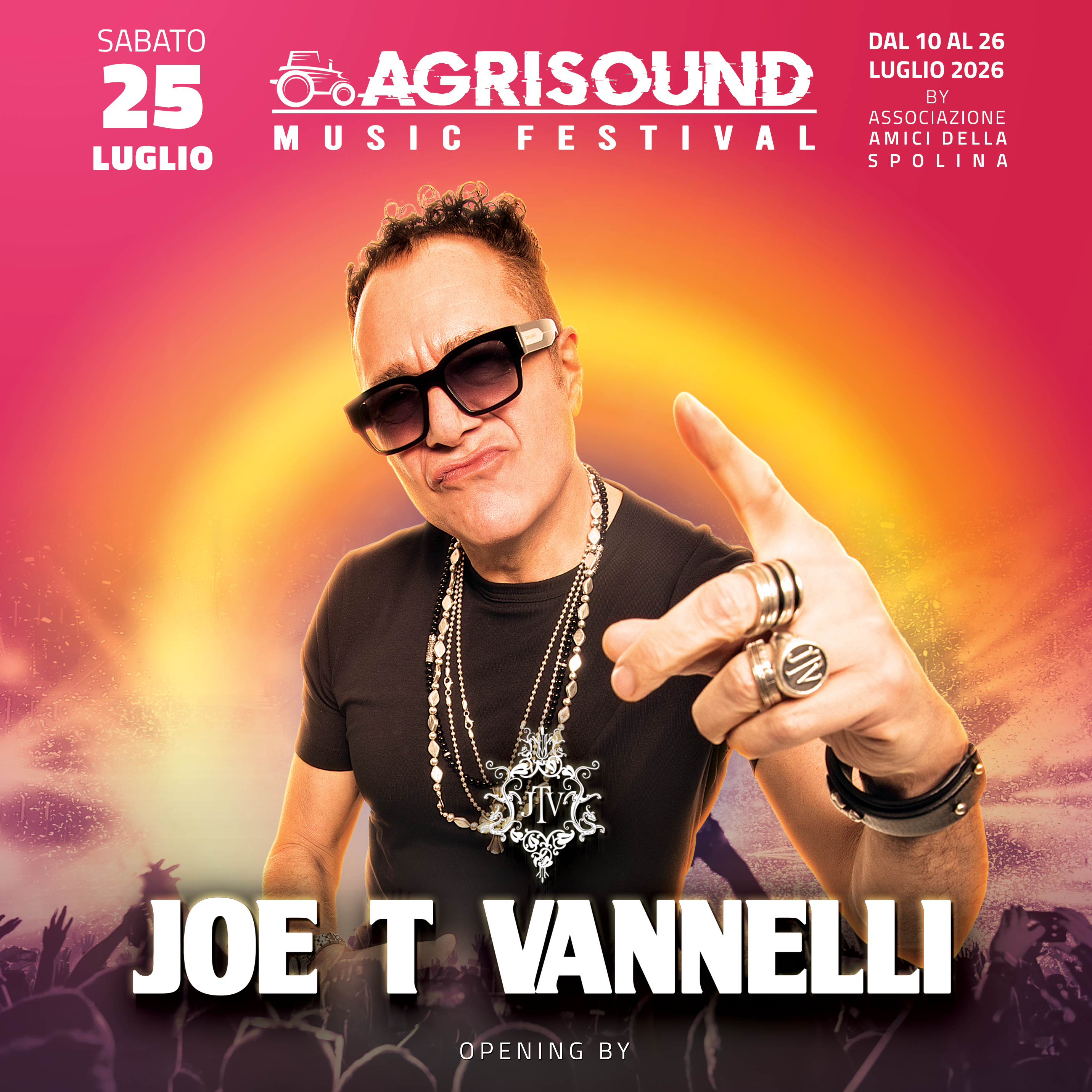 VIP TICKET (DAY8) : JOE T VANNELLI image