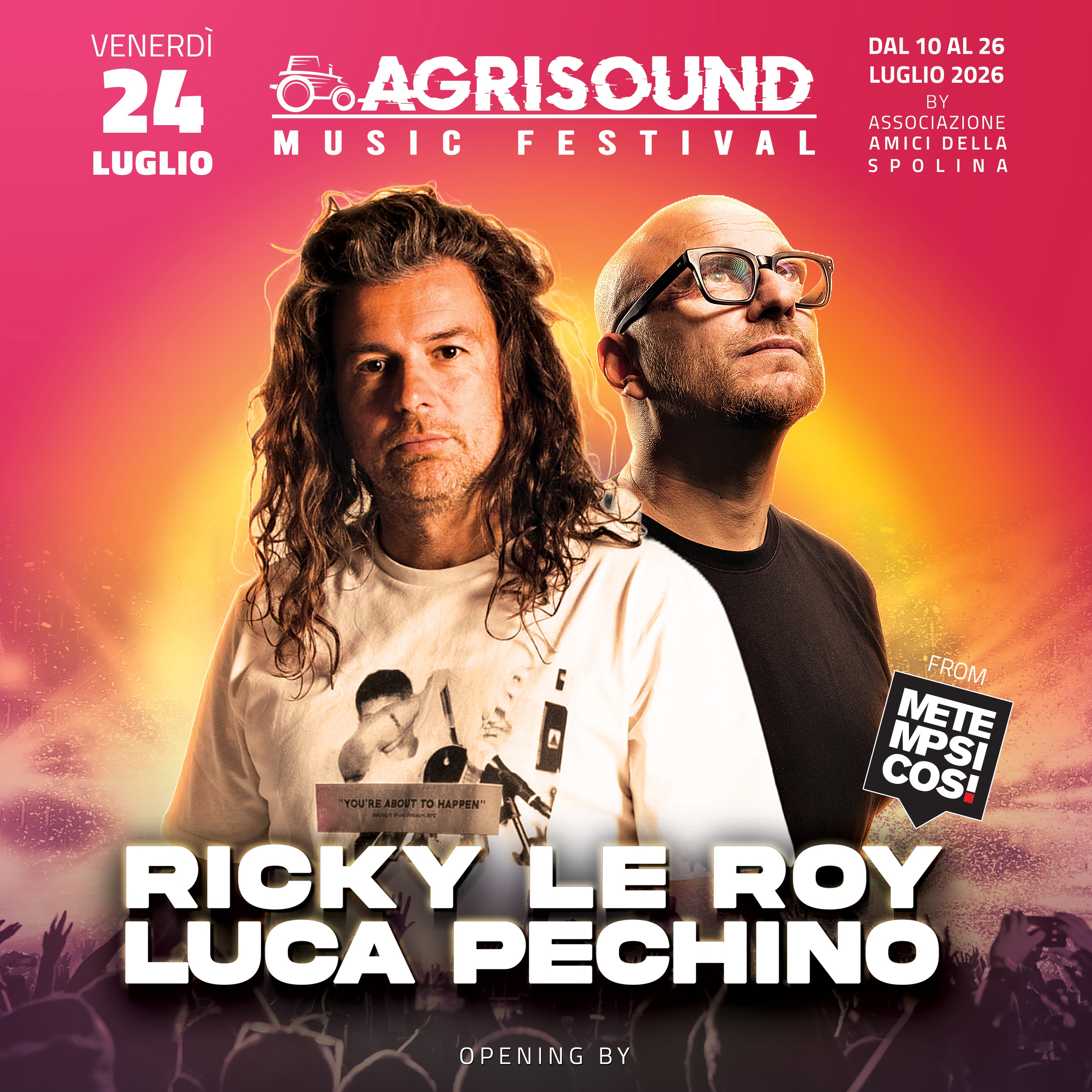 Agrisound Music Festival: Ricky Le Roy & Luca Pechino