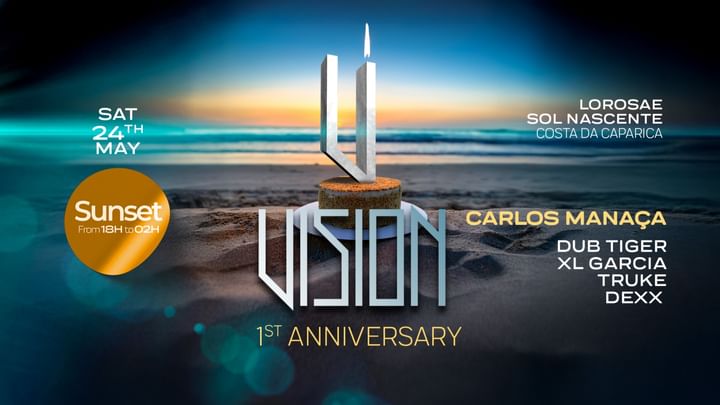 Cover for event: Vision 1 Year Anniversary
