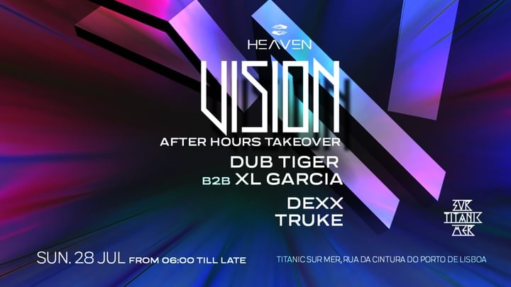 Cover for event: Vision After Hours: Dub Tiger b2b XL Garcia, Truke, Dexx