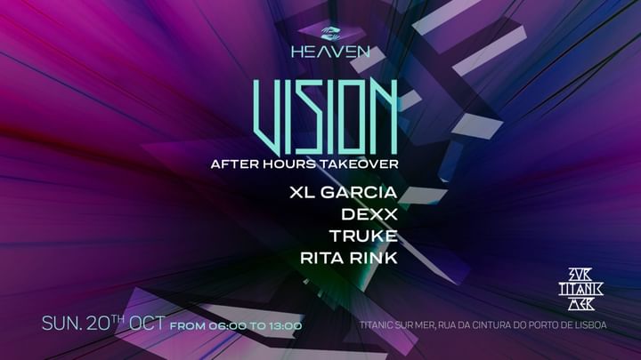 Cover for event: Vision After Hours: XL Garcia, Truke, Dexx Rita Rink