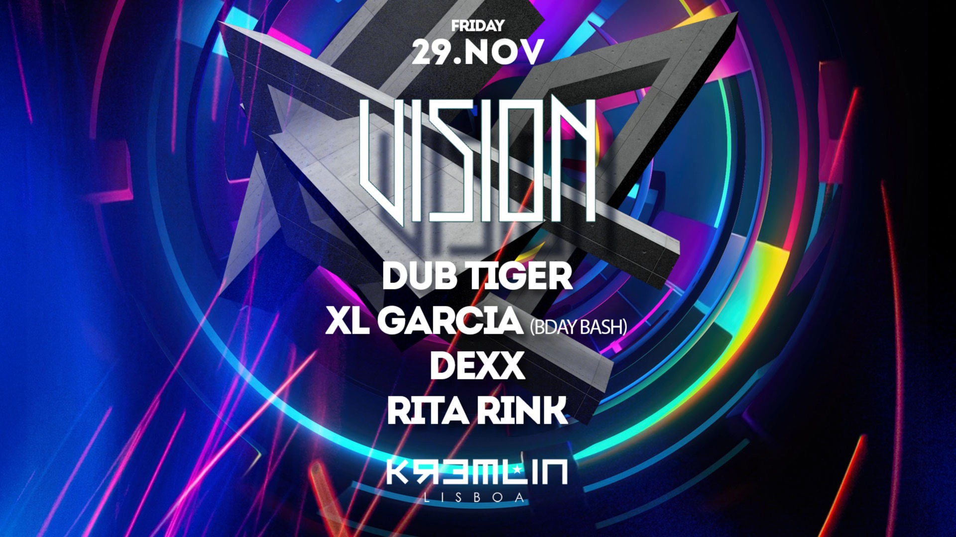 Vision: Dub Tiger, Dexx, XL Garcia, Rita Rink image