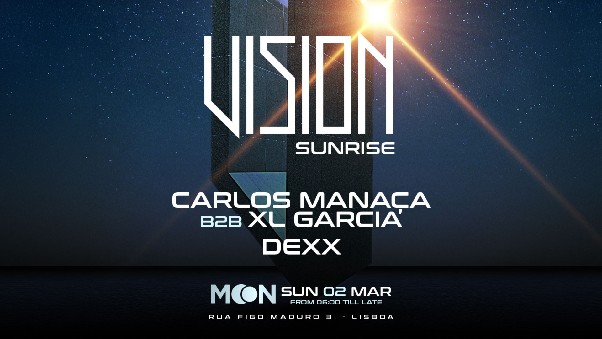 Vision Sunrise: Carlos Manaça b2b XL Garcia, Dexx image