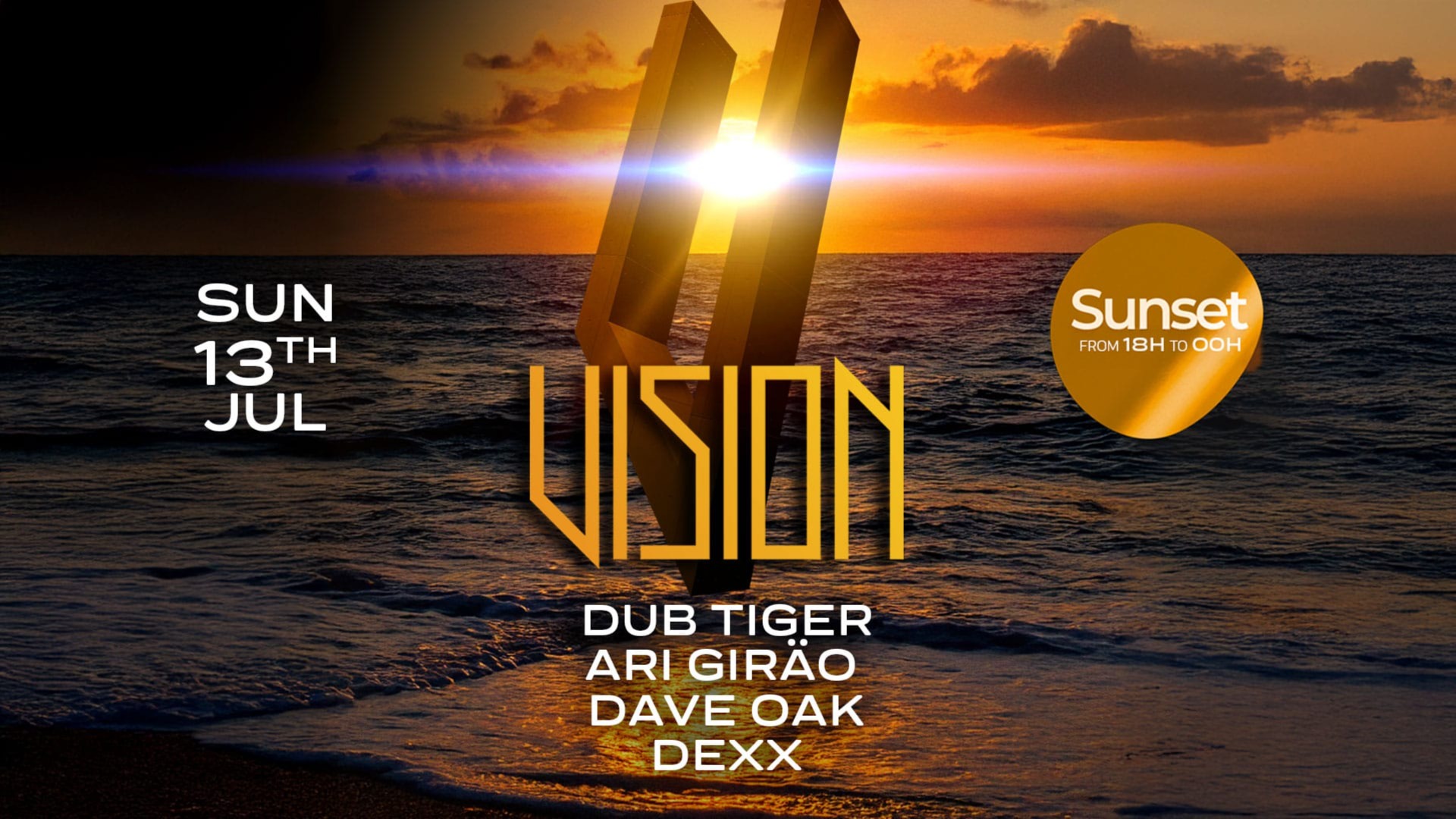 Vision Sunset - Dub Tiger, Ari Girao, Dave Oak, Dexx image
