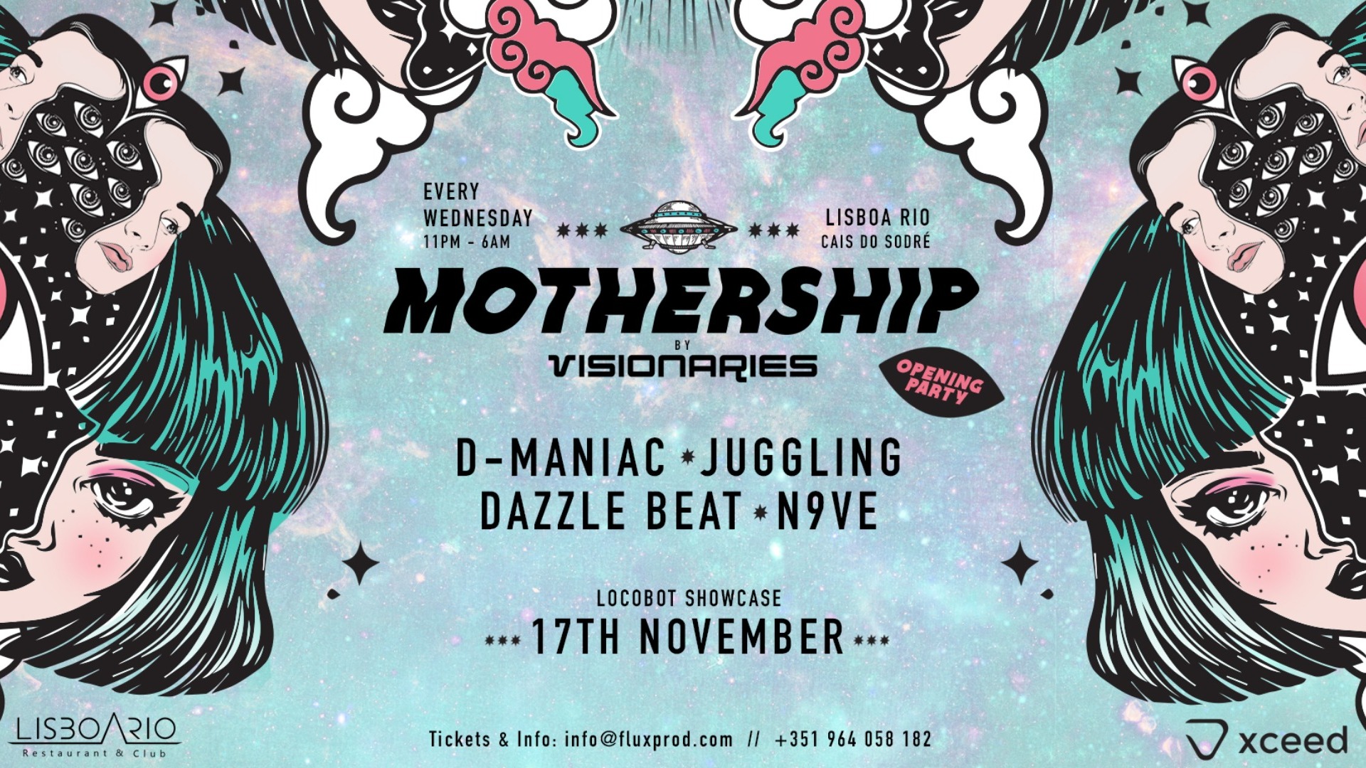 Visionaries presents Mothership image