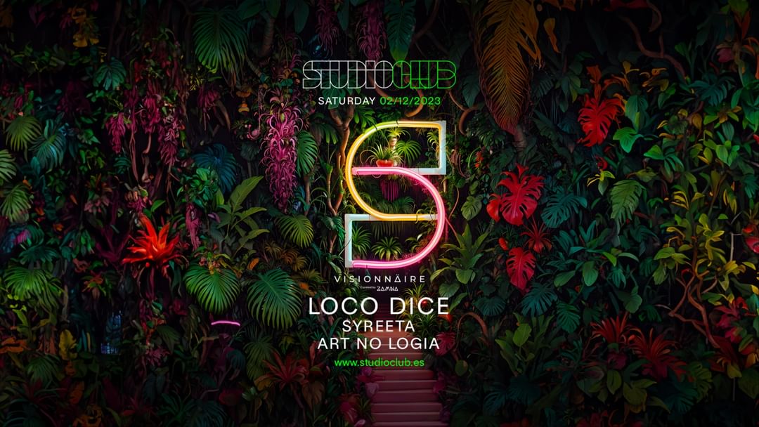 Cartell de l'esdeveniment VISIONNAÏRE BY ZAMNA PRESENTS: LOCO DICE