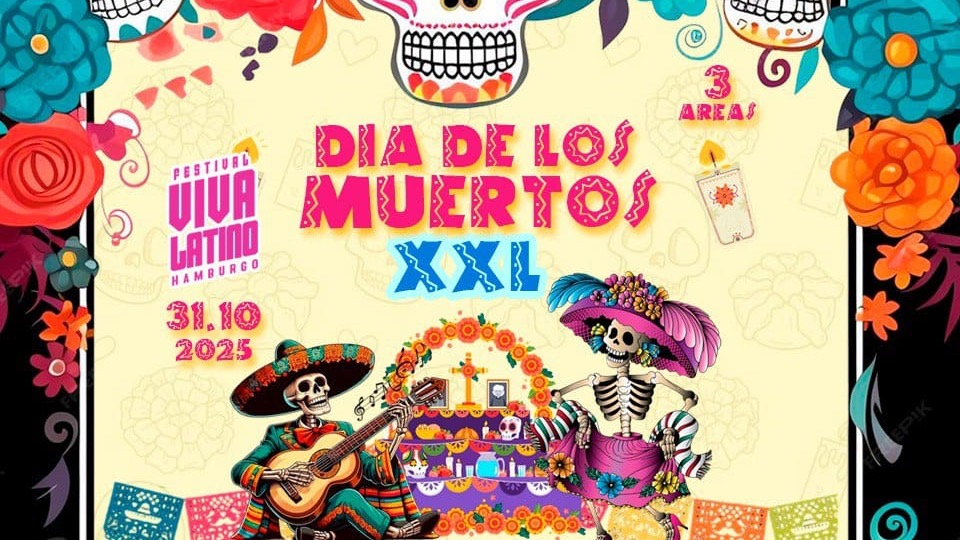 VIVA LATINO - DIA DE LOS MUERTOS image