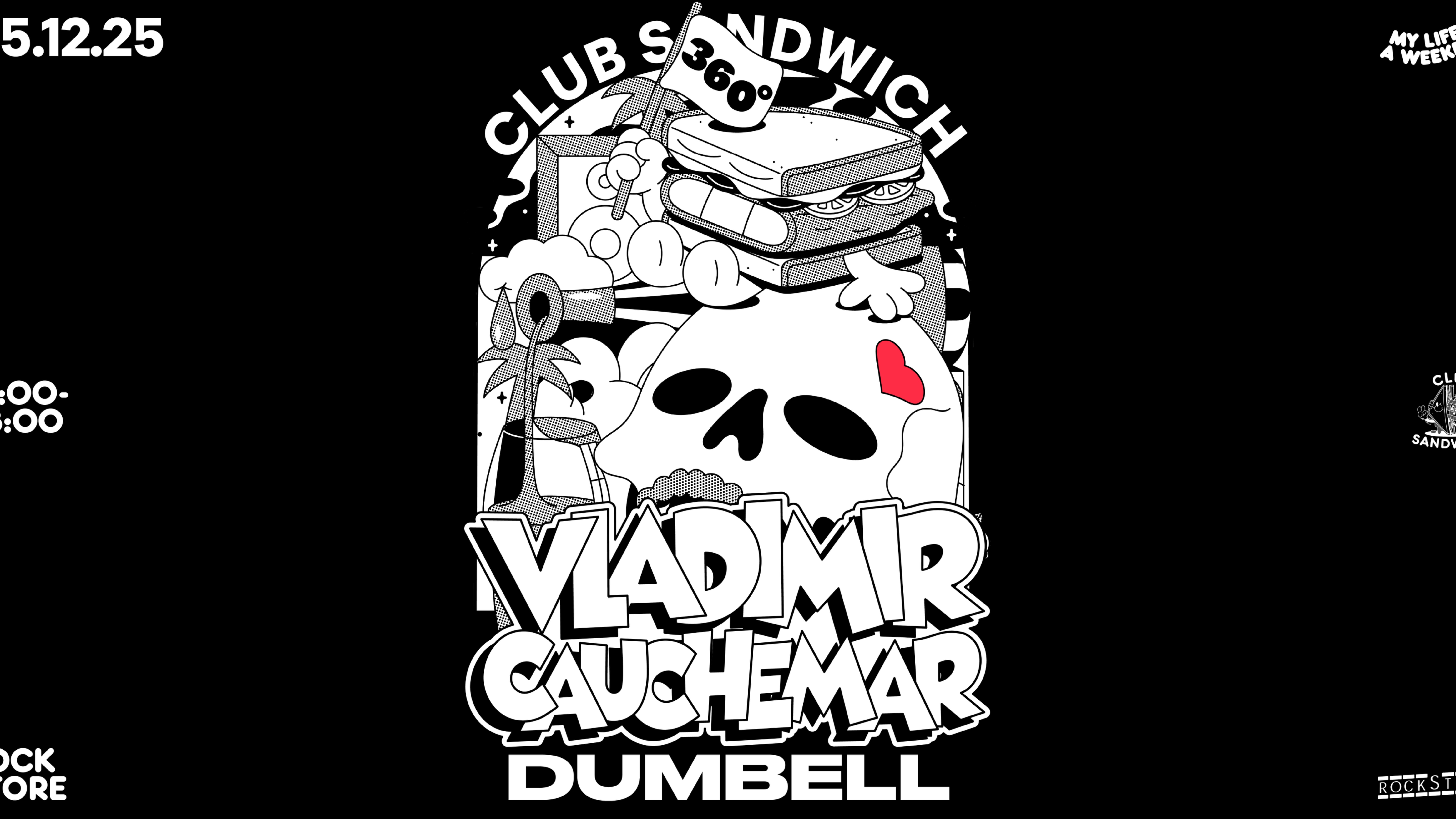 VLADIMIR CAUCHEMAR • Club Sandwich 360° • Montpellier, Rockstore image