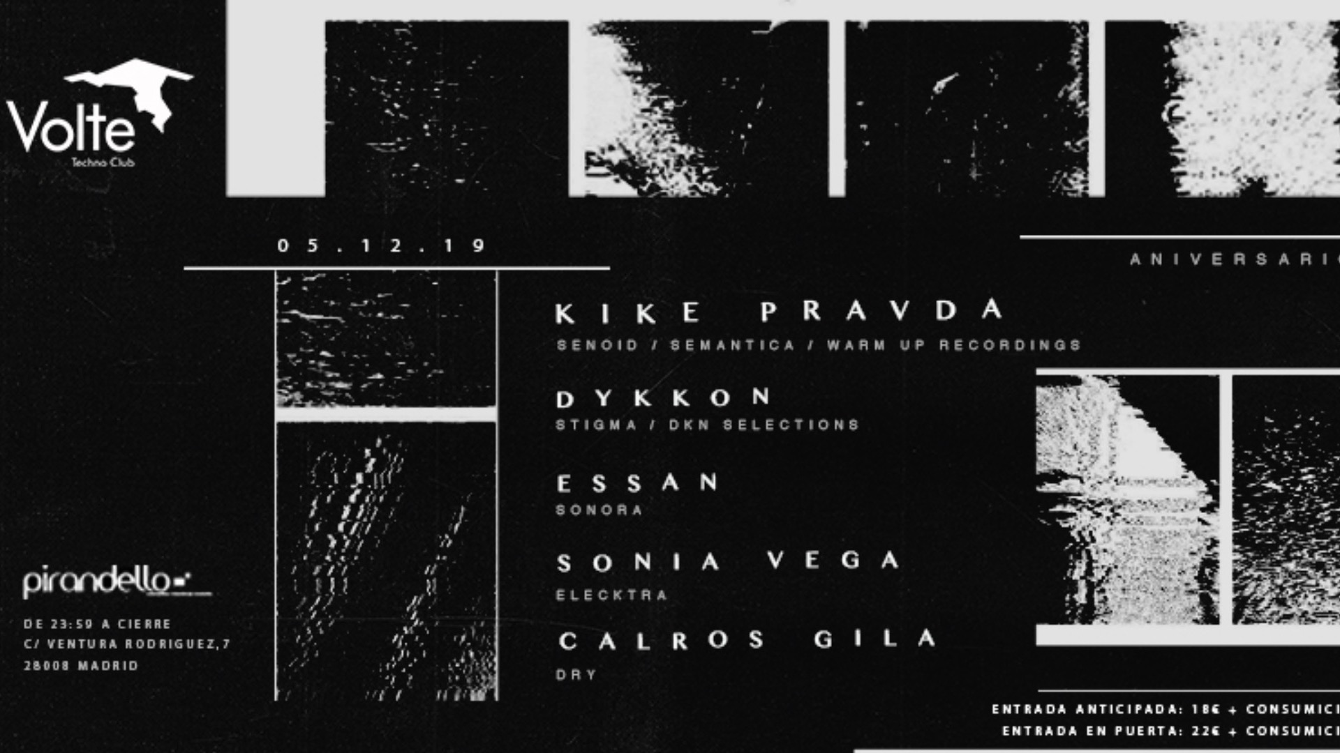 Volte Techno-Club 1 Aniversario image