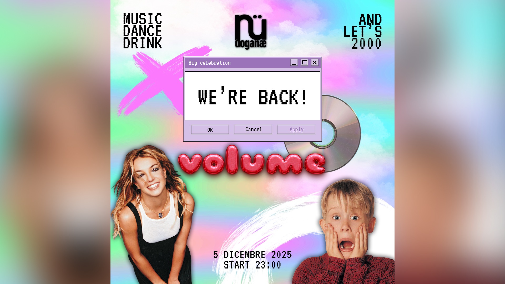 Volume | We’re back image
