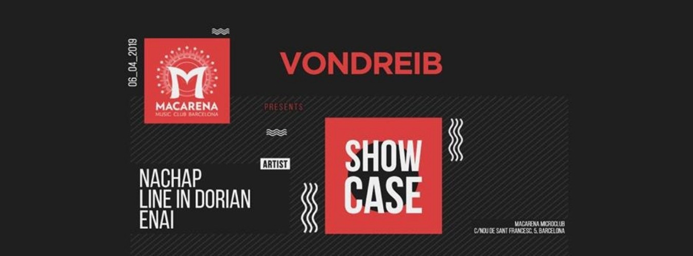 Vondreib Showcase x Macarena Club image