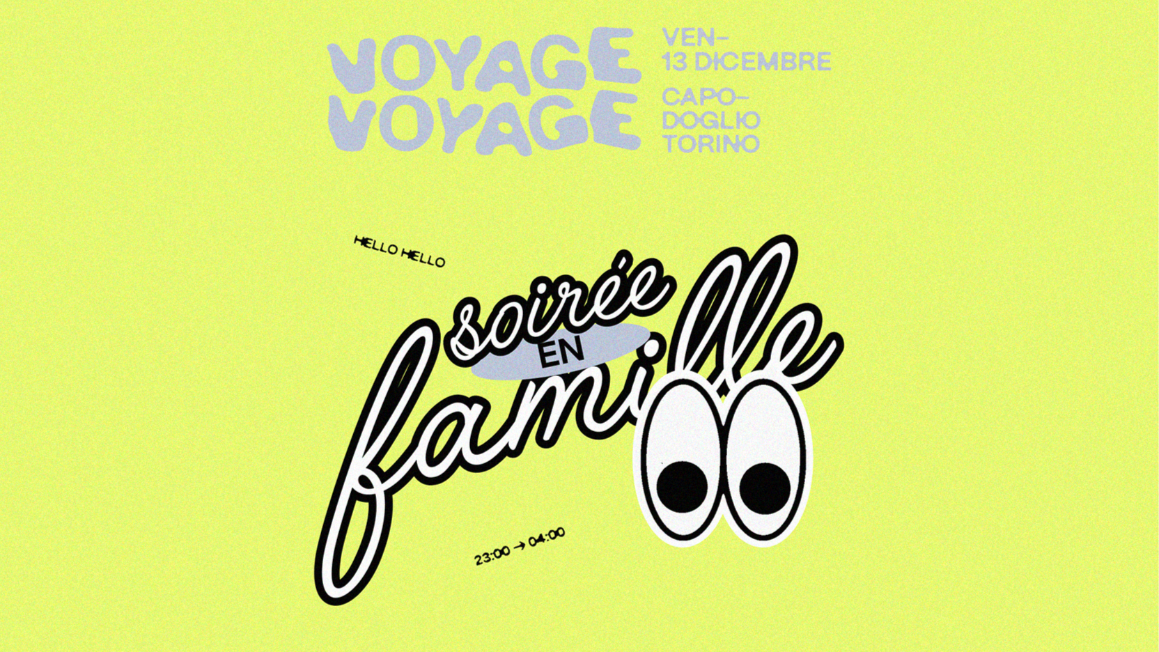 ✷ Voyage Voyage ✷ Soirée en famille image