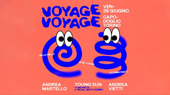Cover for event: Voyage Voyage ✷ Young Sun (Seoul, South Korea)