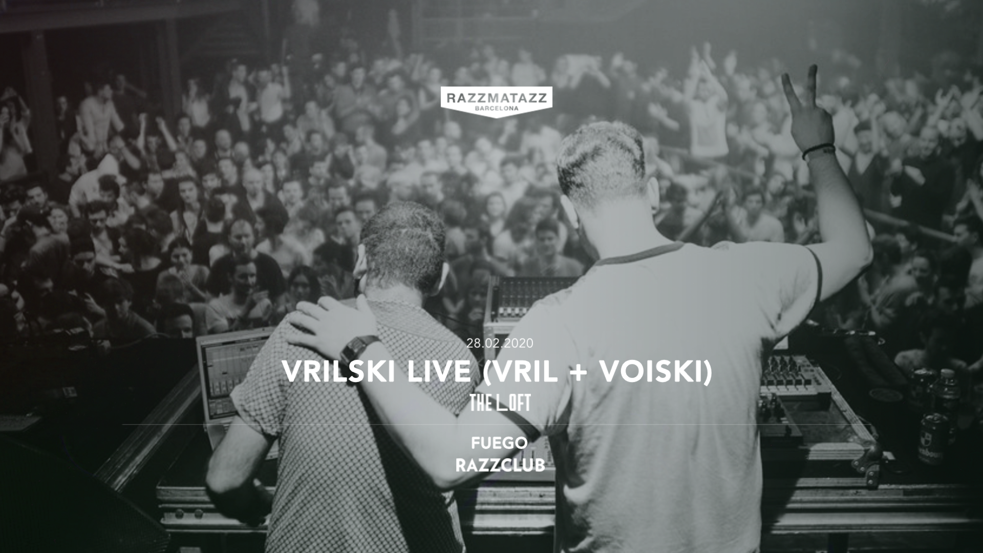 Vrilski LIVE (Vril + Voiski) @ The Loft & Razzclub: Fuego image