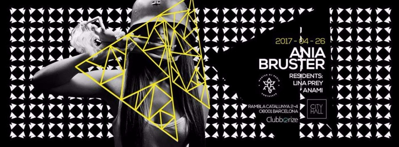 Wanted w/ Ania Bruster, Anami, Lina Prey/ Girls DJ Night image