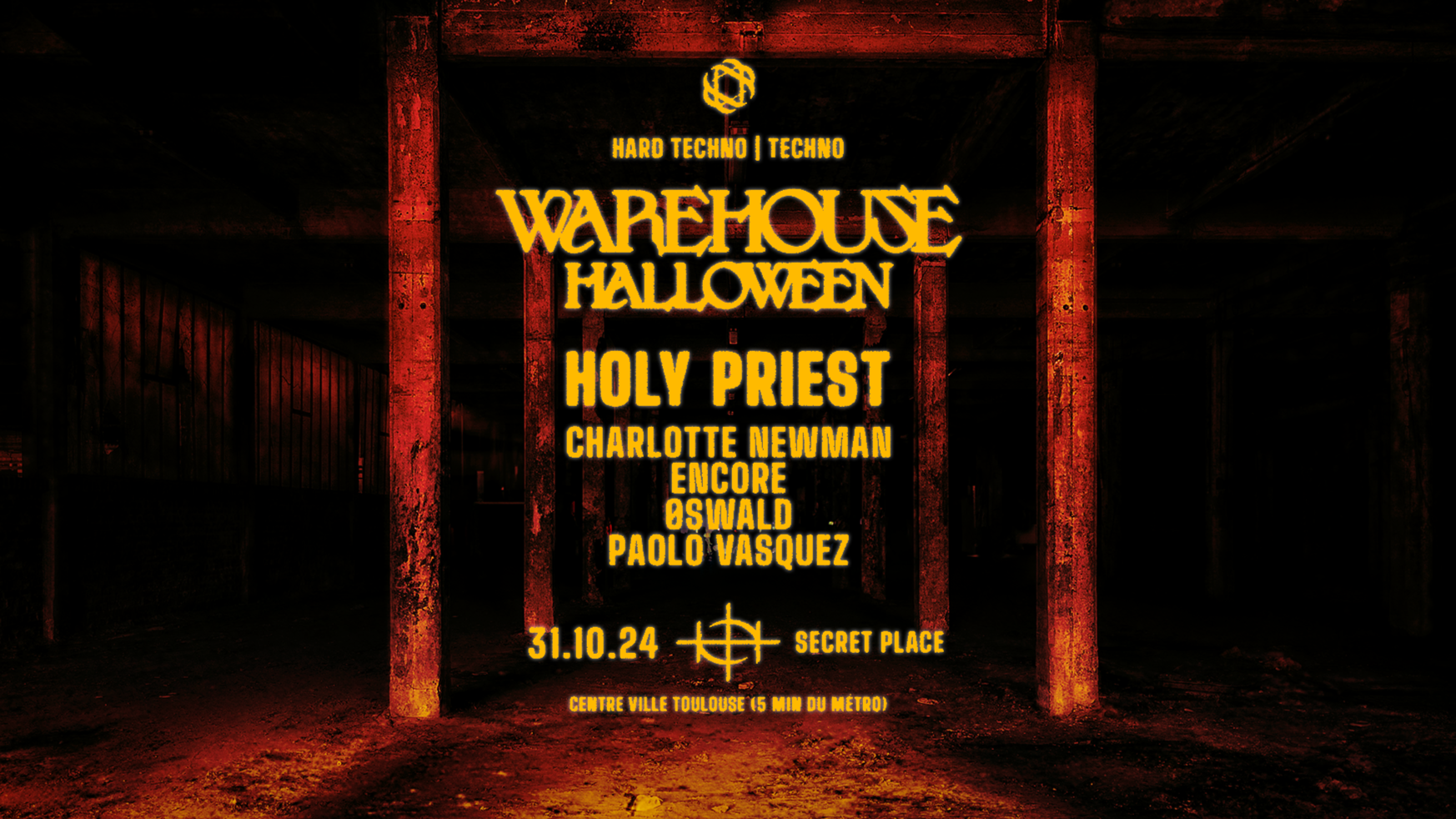 Warehouse Halloween w/ Holy Priest [ Hard Techno / Techno] image