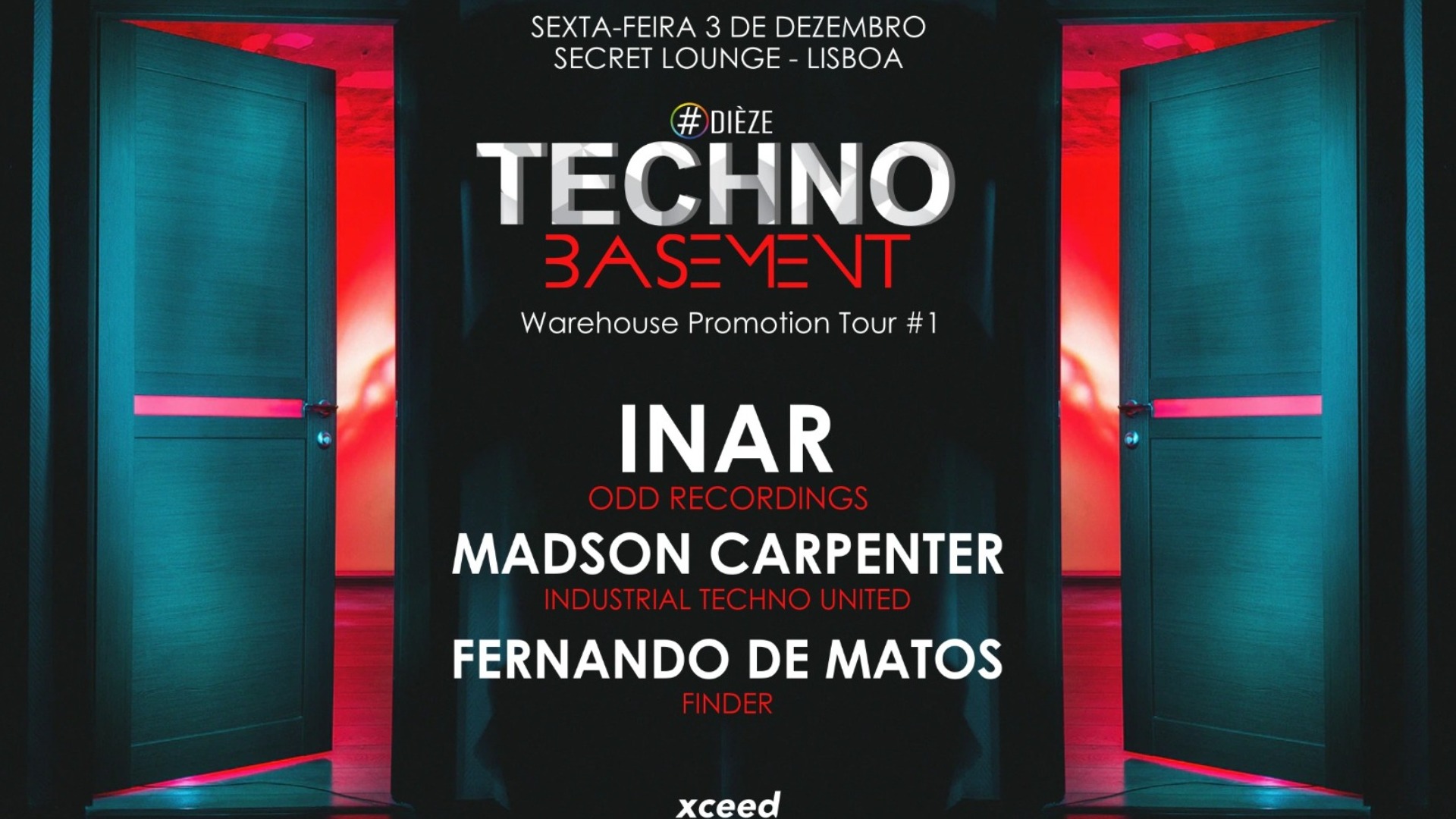 Warehouse Techno addicted Party promo Tour #1 image
