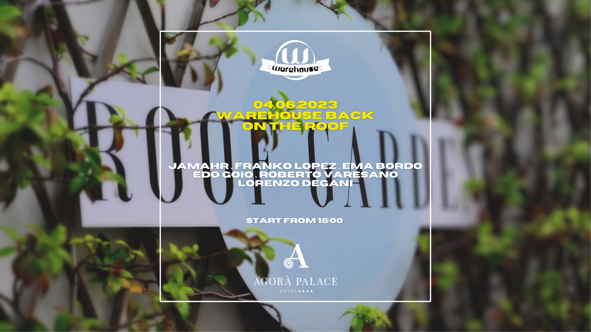 WAREHOUSE TERRACE PARTY image