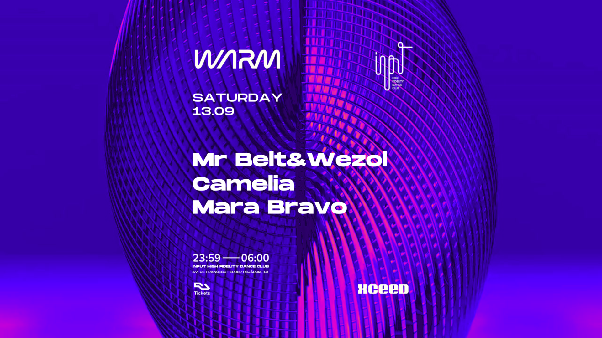 WARM pres. MR BELT & WEZOL image