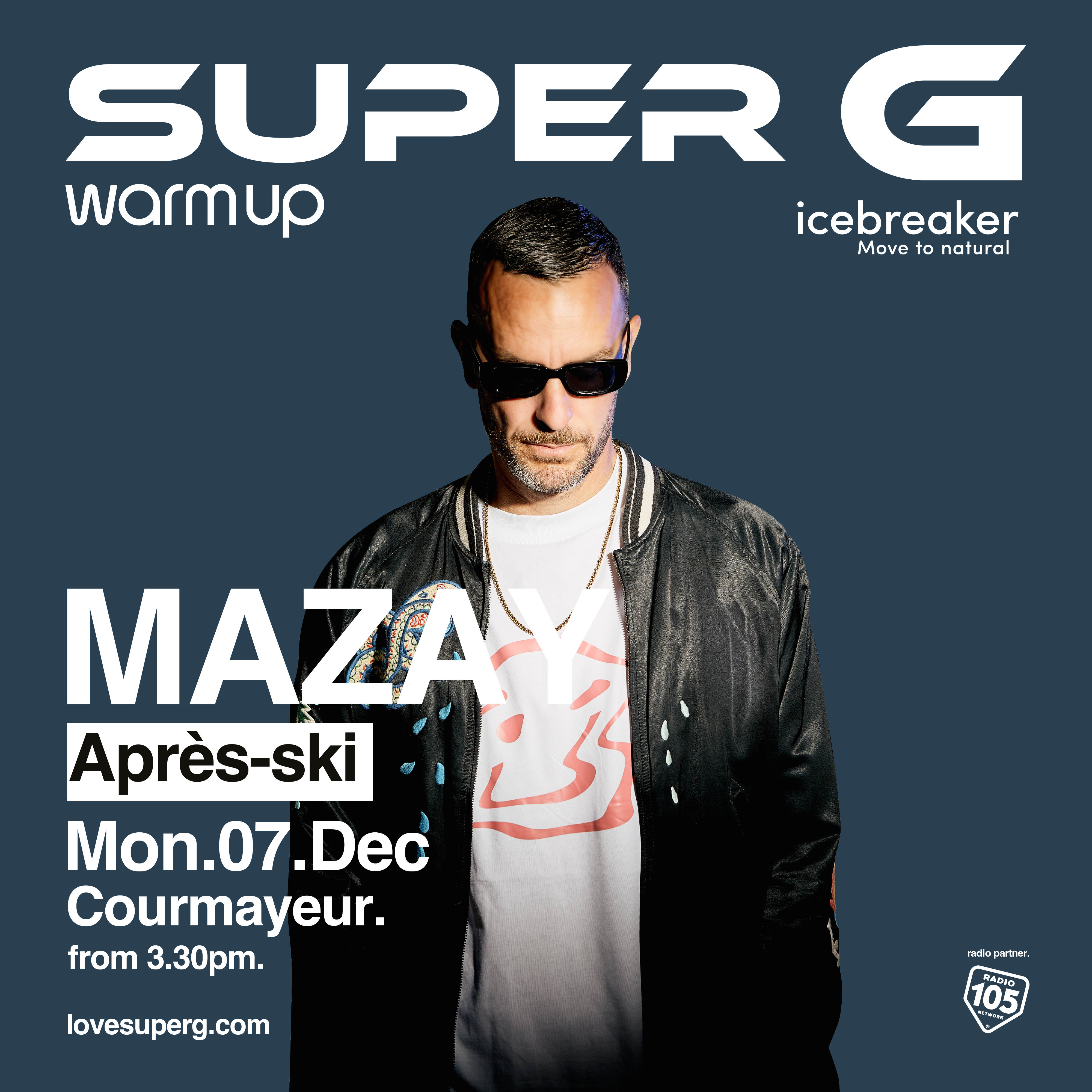 WARM UP presents MAZAY @Super G image