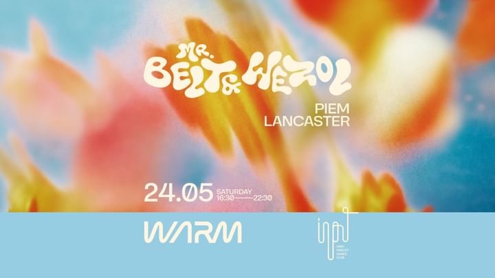 Cover for event: WARM x Input w. Mr. Belt & Wezol | Go Beach Barcelona