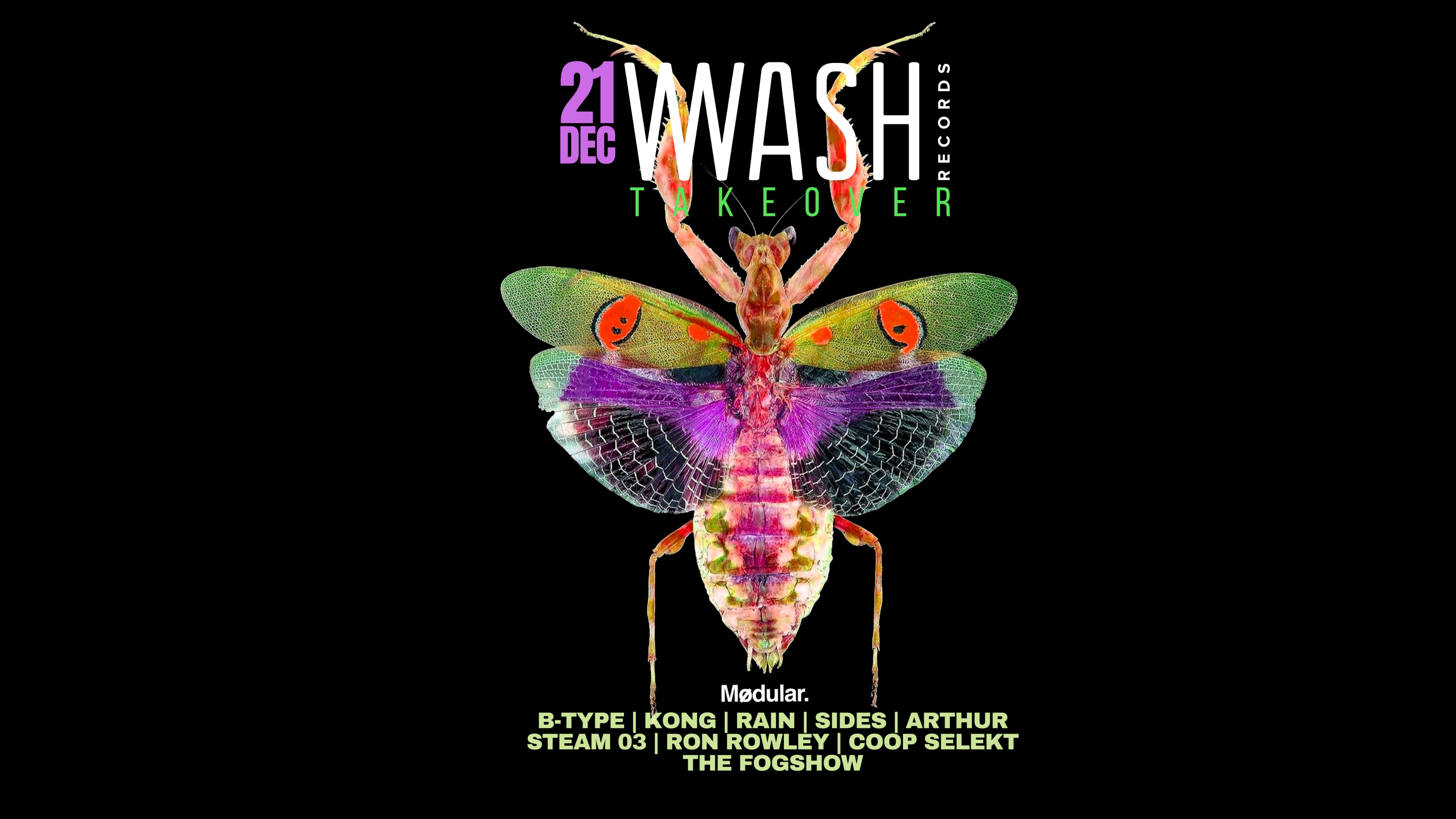 WASH Records Takeover image