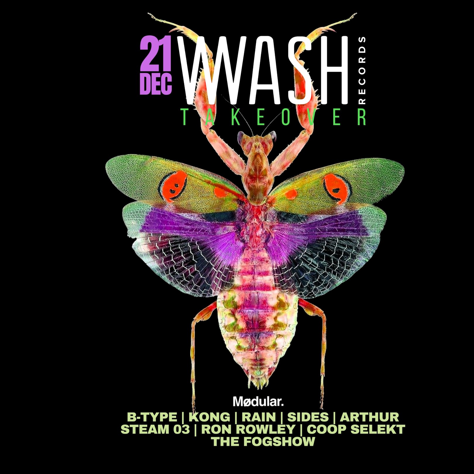 WASH Records Takeover image