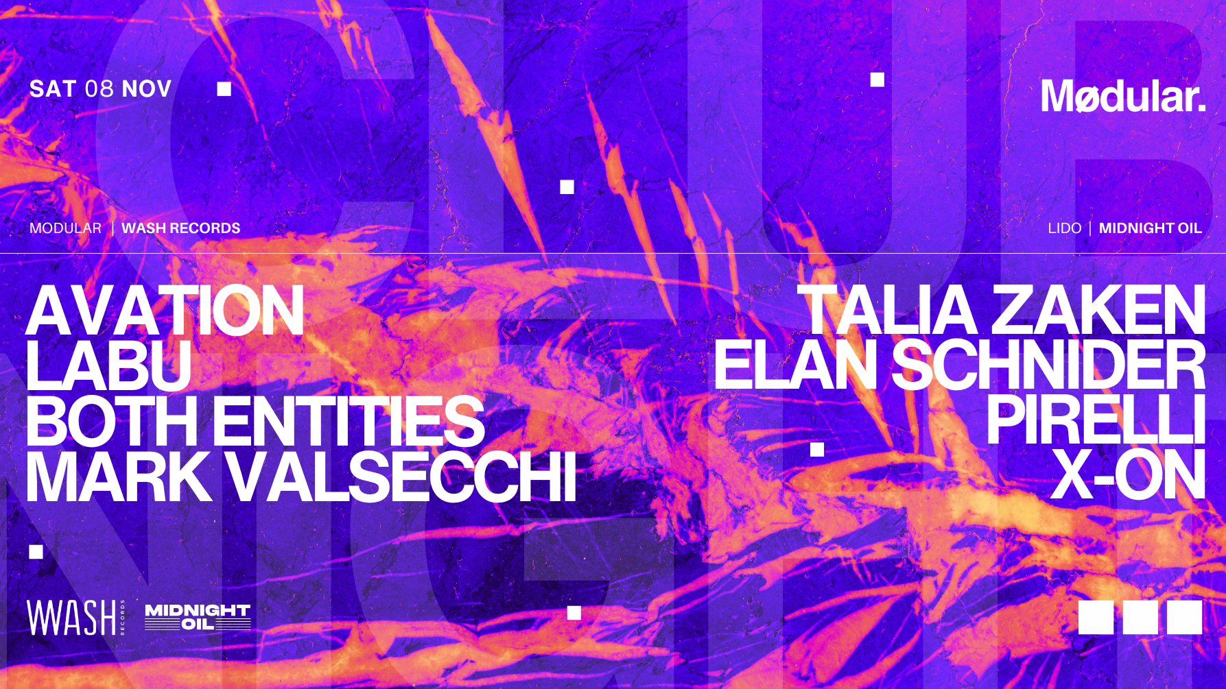 WASH Records x Midnight Oil image