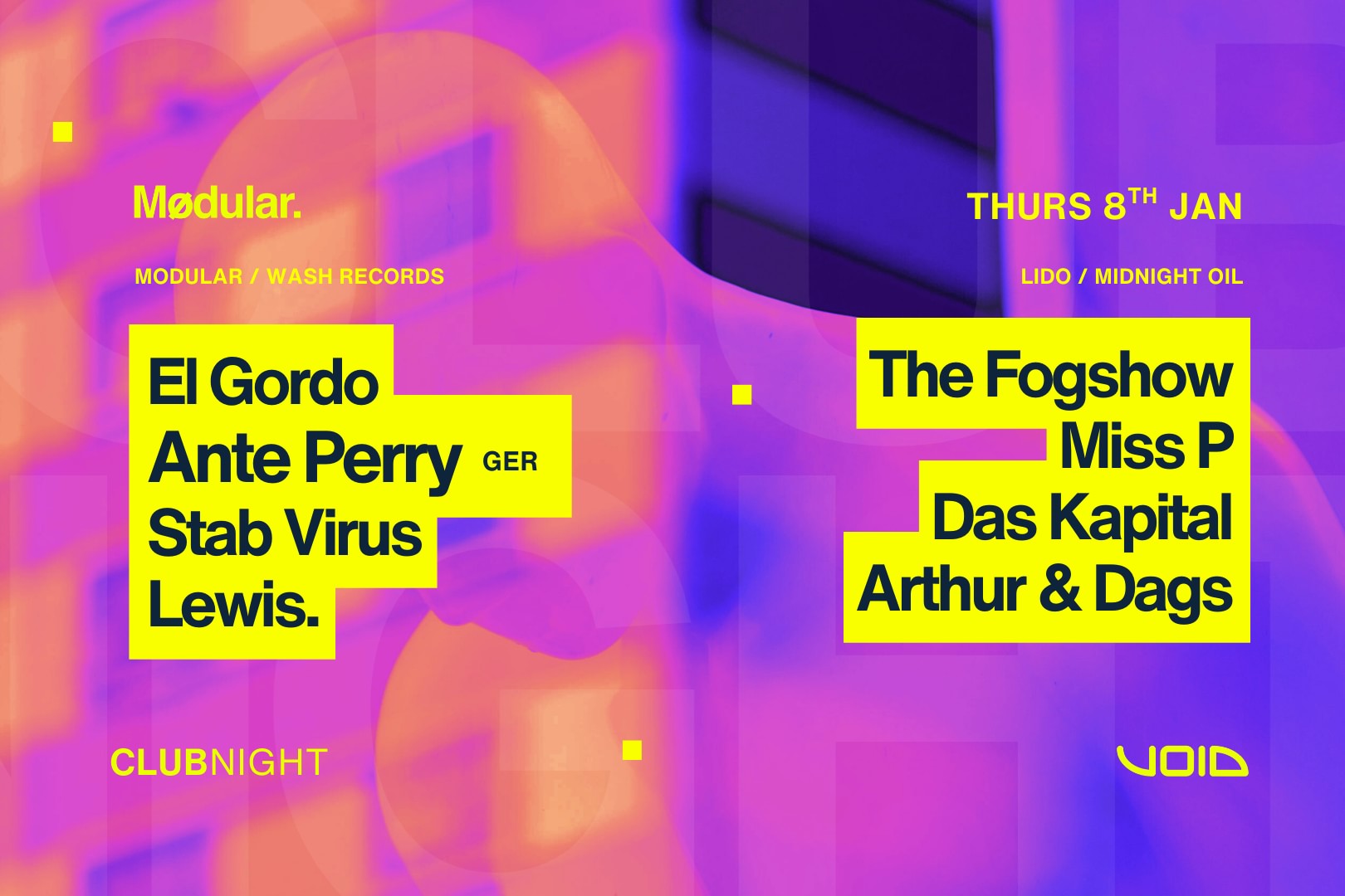 WASH Records x Midnight Oil image