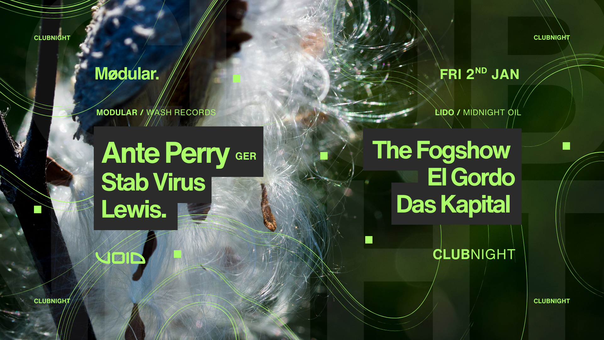 WASH Records x Midnight Oil image