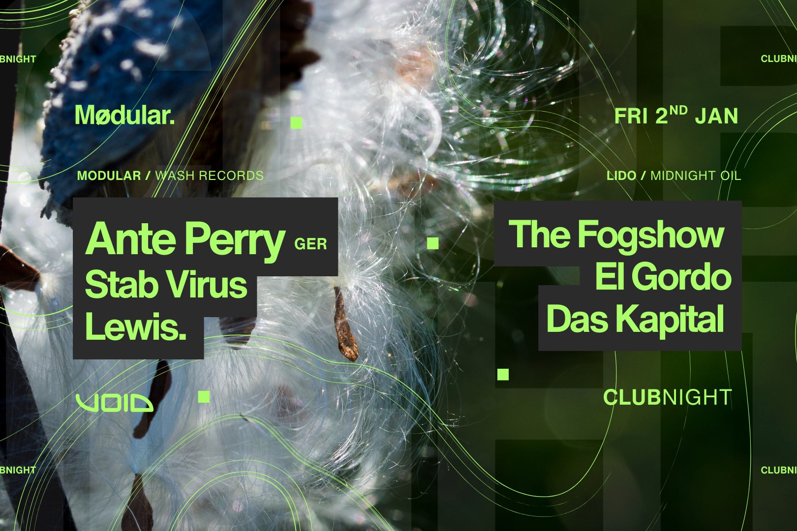 WASH Records x Midnight Oil image