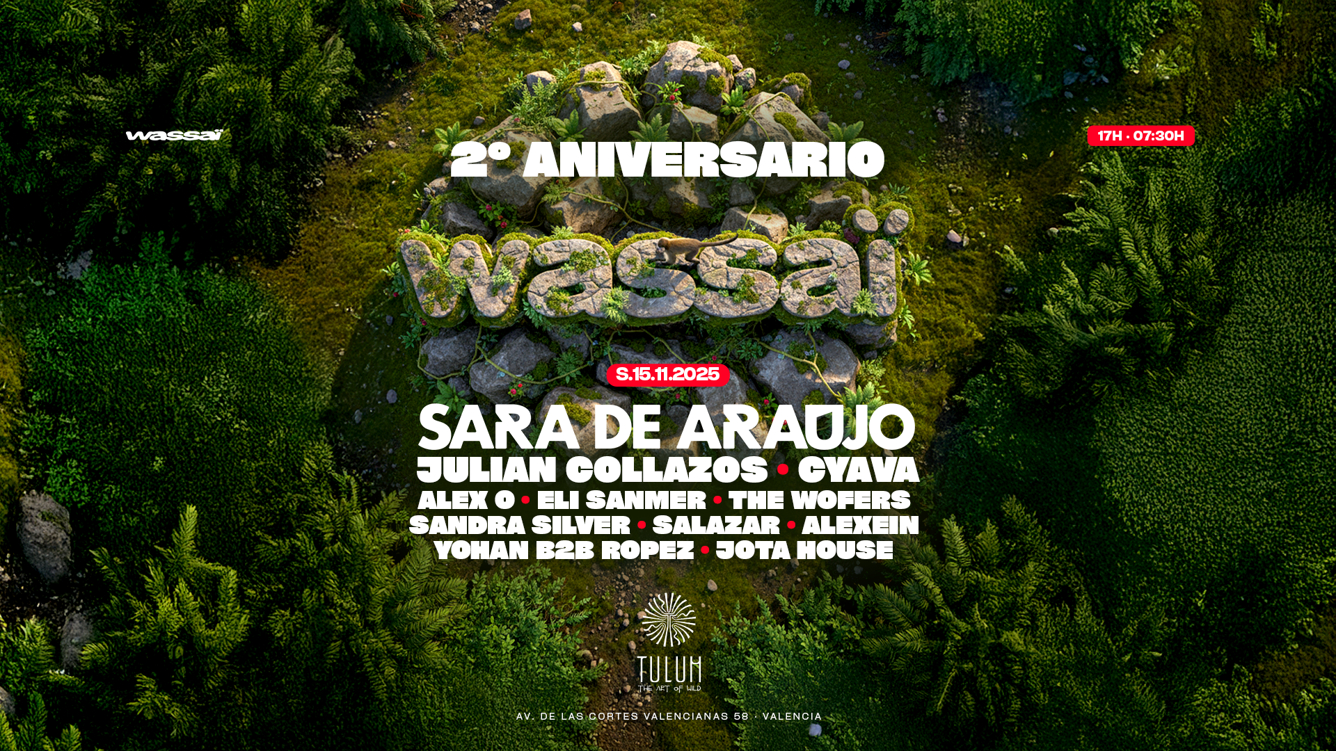 Wassaï 2º Aniversario at Tulum W/ Sara de araújo image