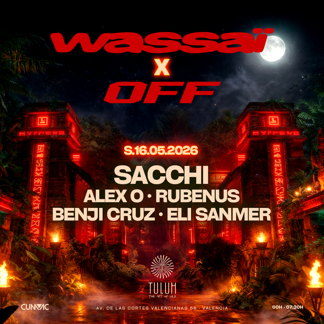 Wassaï x OFF at Tulum W/ Sacchi image