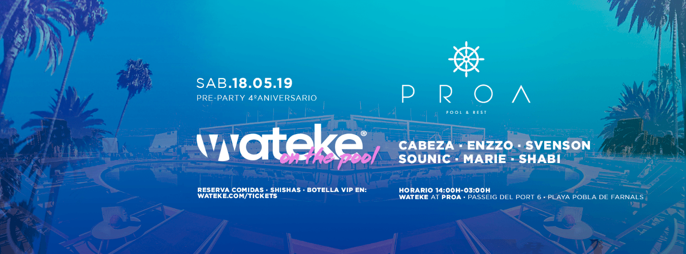 WATEKE ON THE POOL at PROA [SAB180519] image