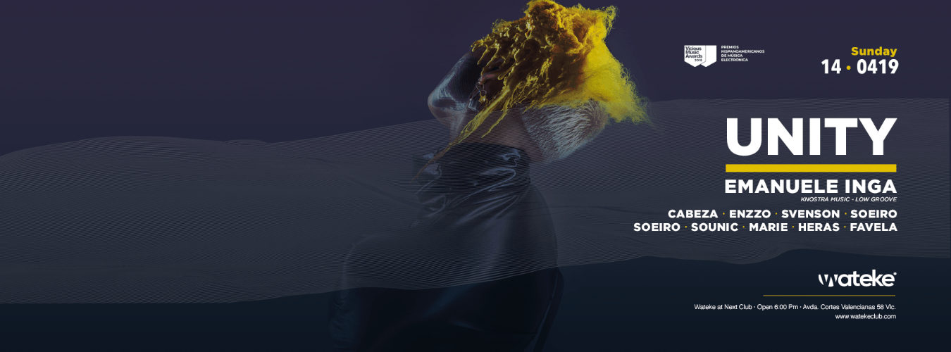 WATEKE [UNITY] W/ EMANUEL INGA (ITA) KNOSTRA MUSIC image