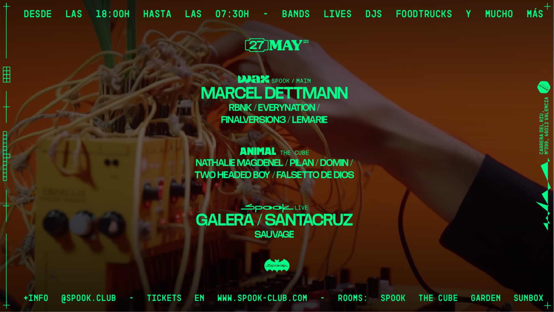 WAX (Marcel Dettmann) + Galera Santacruz + Animal image