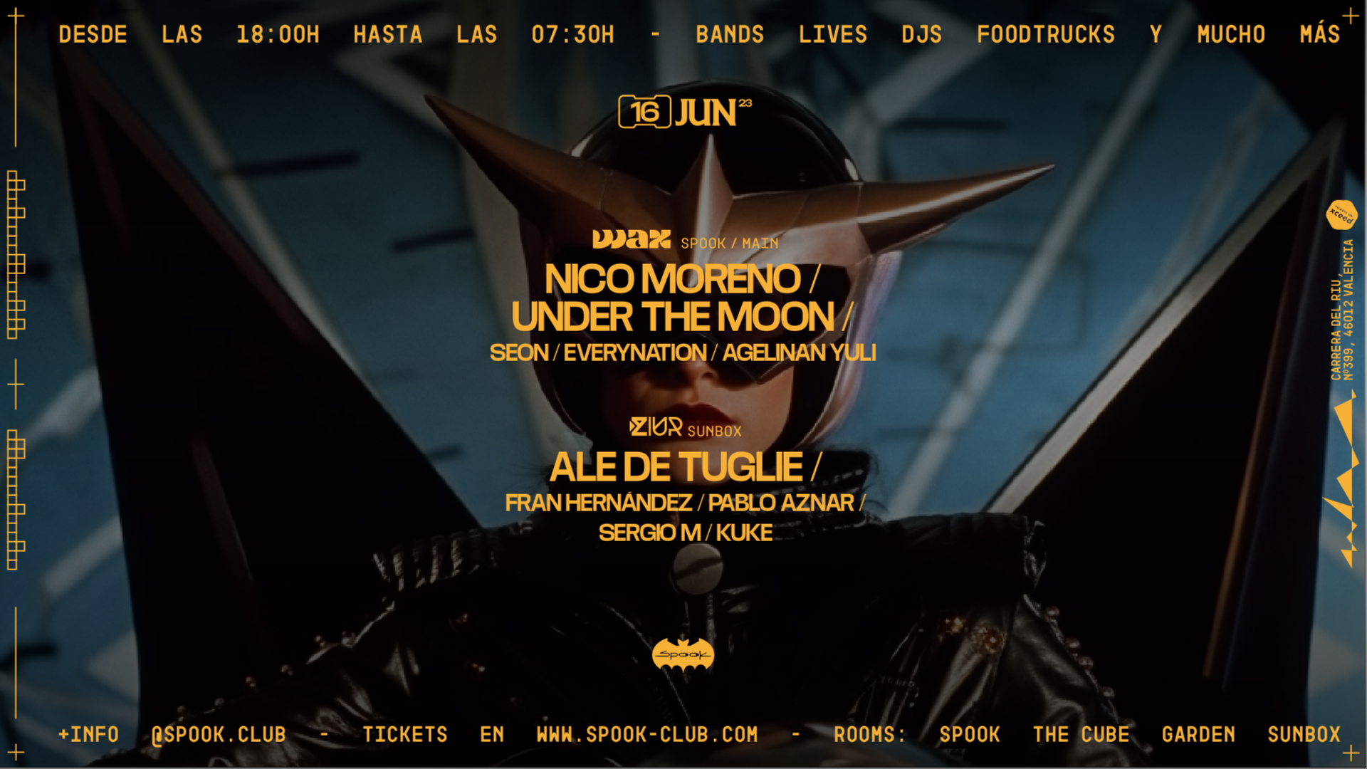 WAX: Nico Moreno + Under The Moon image