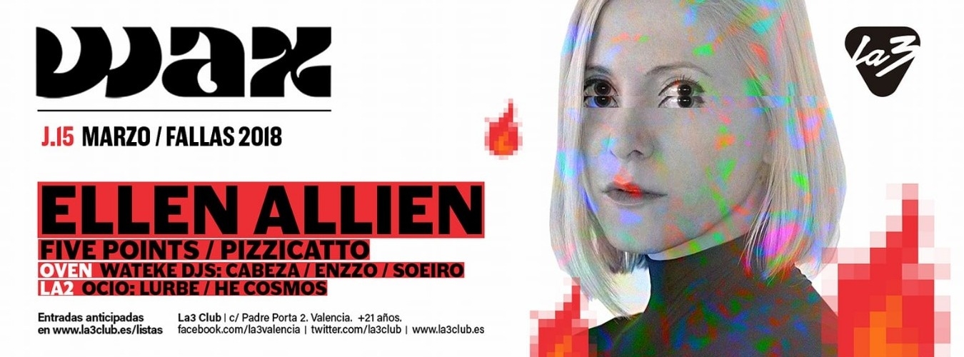 WAX presenta ELLEN ALIEN image