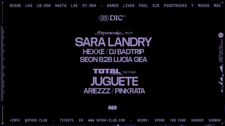 Cover for event: WAX (Sara Landry) + Total