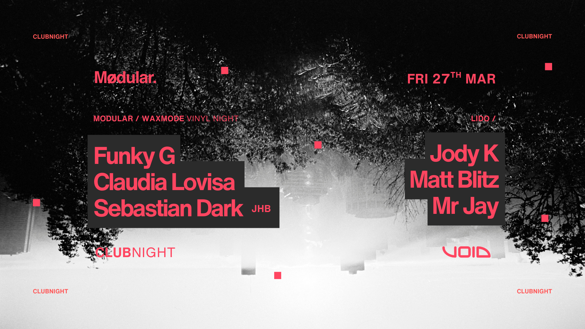 Waxmode Vinyl x Club Night