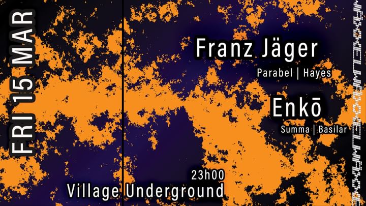Cover for event: Waxxel label night w/ Franz Jager & Enko