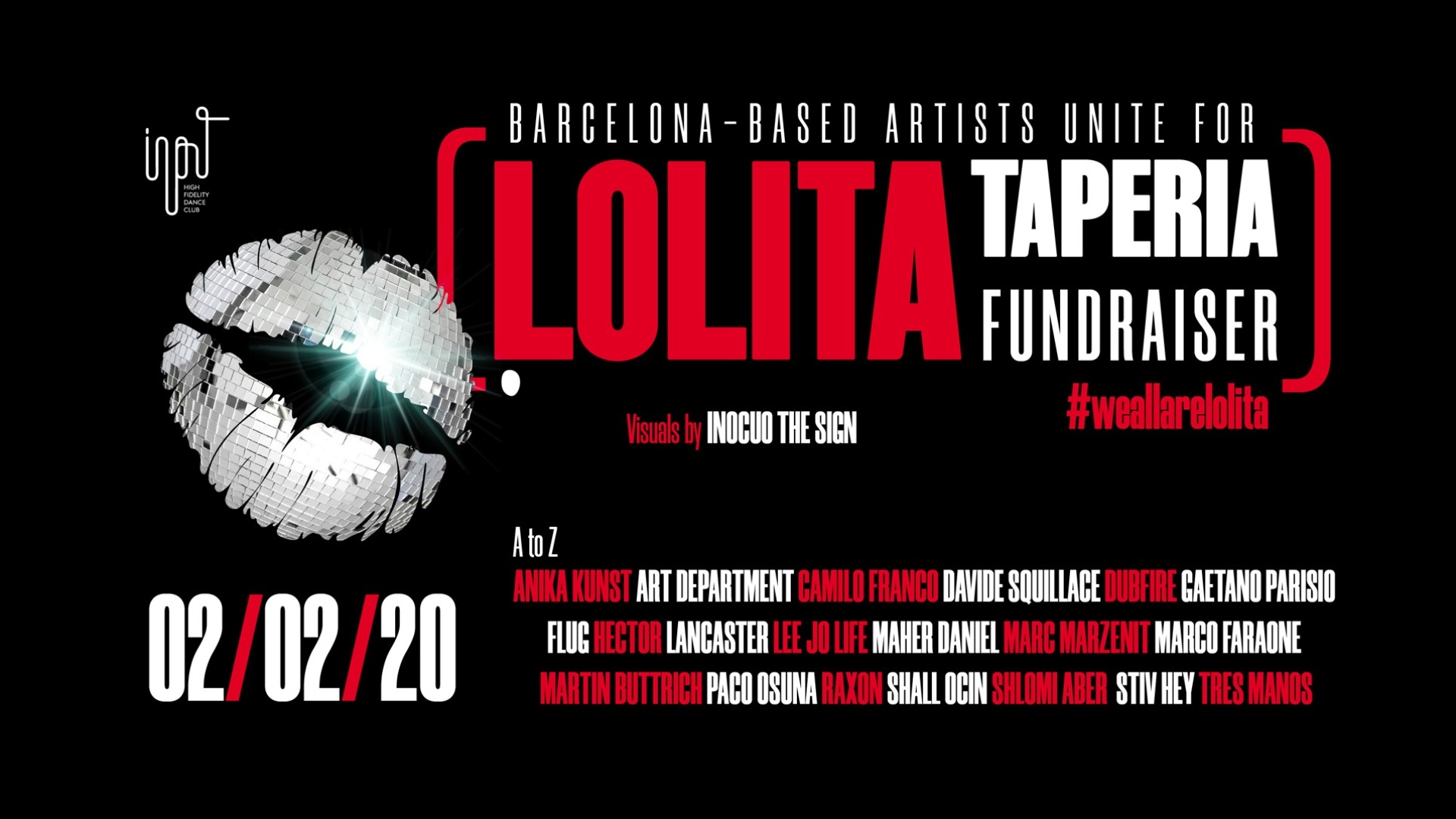 We all are Lolita - fundraising event image
