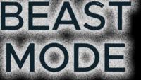 Cartel de Beast Mode en Beachcomber
