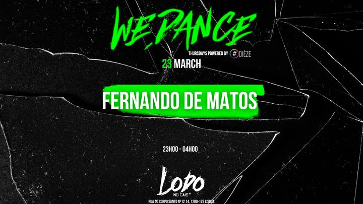 Cover for event: We Dance on Thursday Invite Fernando de Matos