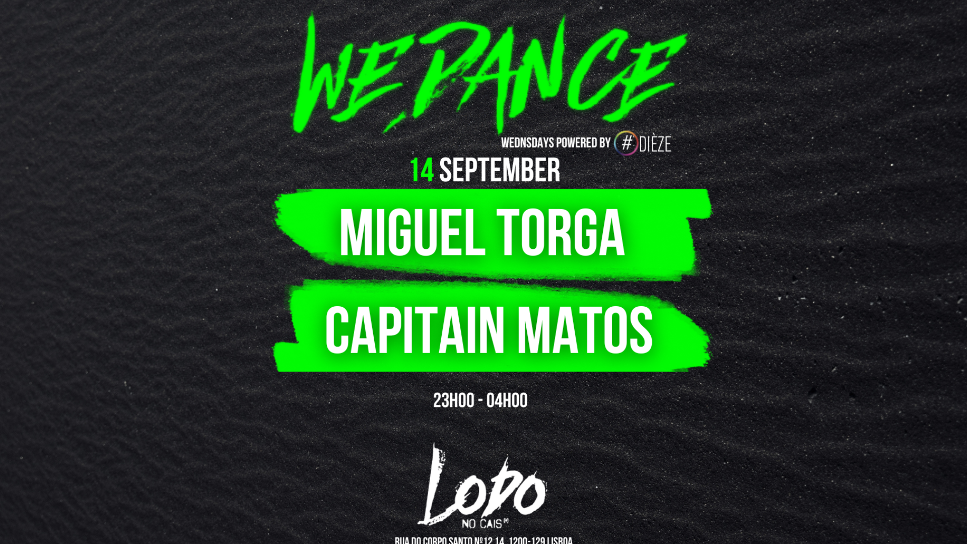 We dance on Wednesday by DIeze Invite  Miguel Torga image